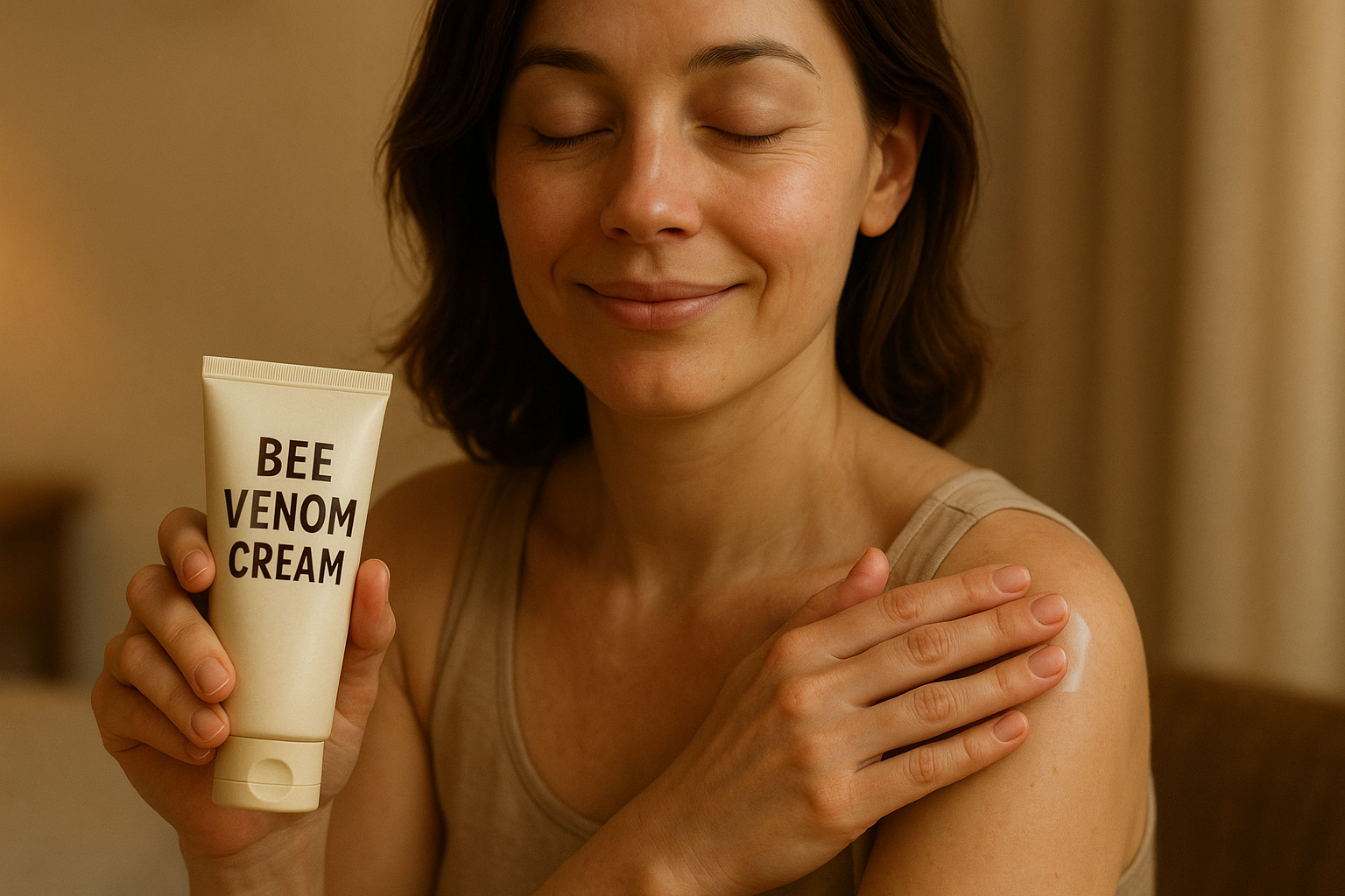 La palabra esta mal escrita es Bee Venom Cream