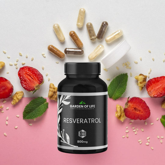Resveratrol de 800 Mg: Tu Arma Silenciosa Contra el Envejecimiento, el Cáncer y la Inflamación Crónica — Todo en una Dosis Diaria.